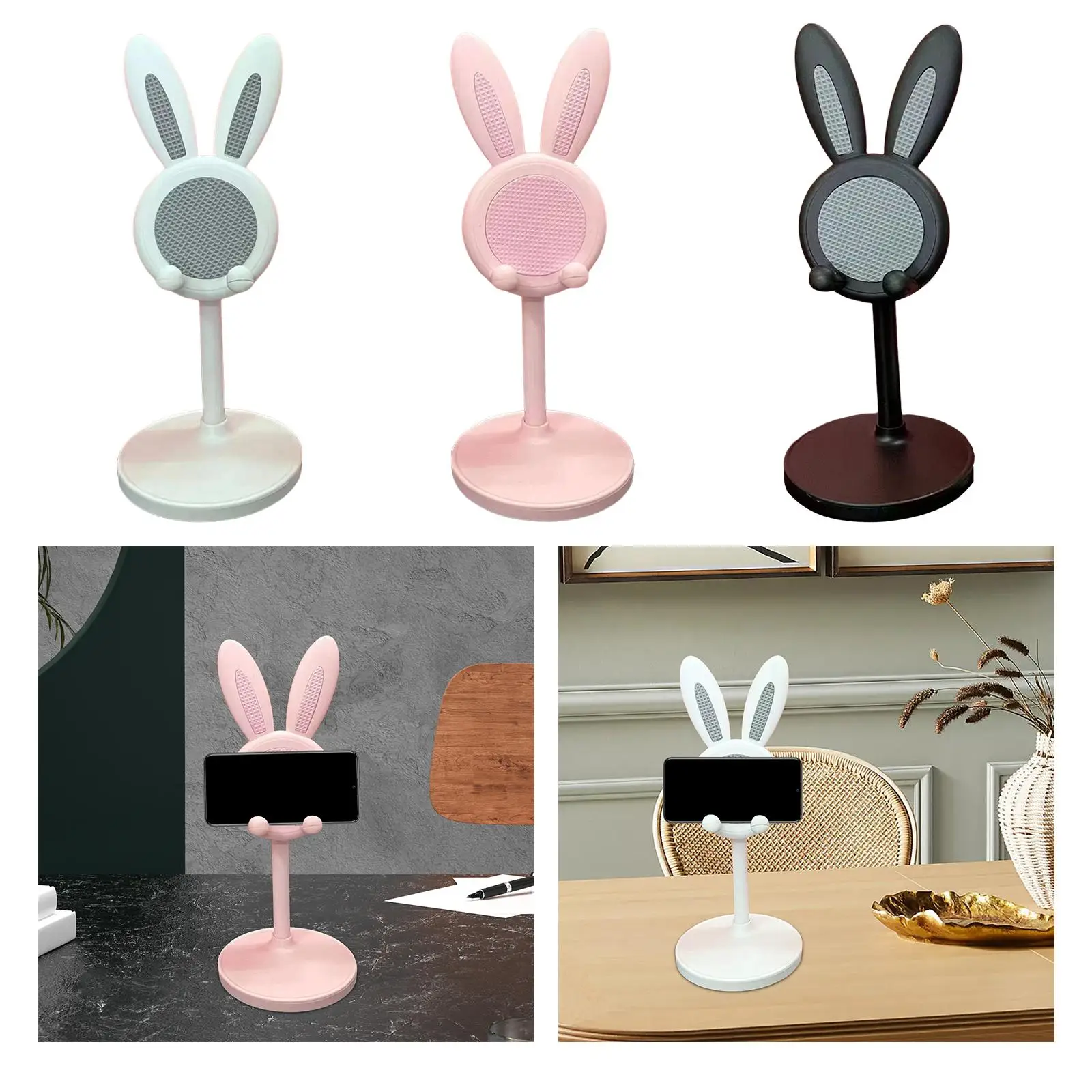 

Держатель для телефона, офисный декор, настольный держатель для телефона, подставка для мобильного телефона с кроликом для рабочего стола, дома, девушки, женщины, мобильные телефоны, смартфон