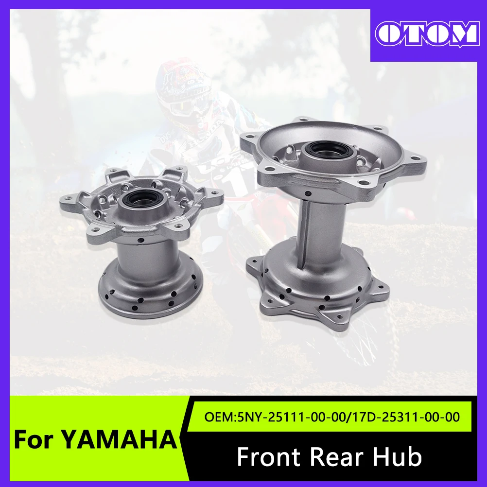 

OTOM Motorcycle Front And Rear Wheel Hub For YAMAHA YZ125 YZ125X YZ250 YZ250F YZ450F YZ250X Dirt Bike Cycling Parts Aluminum Rim