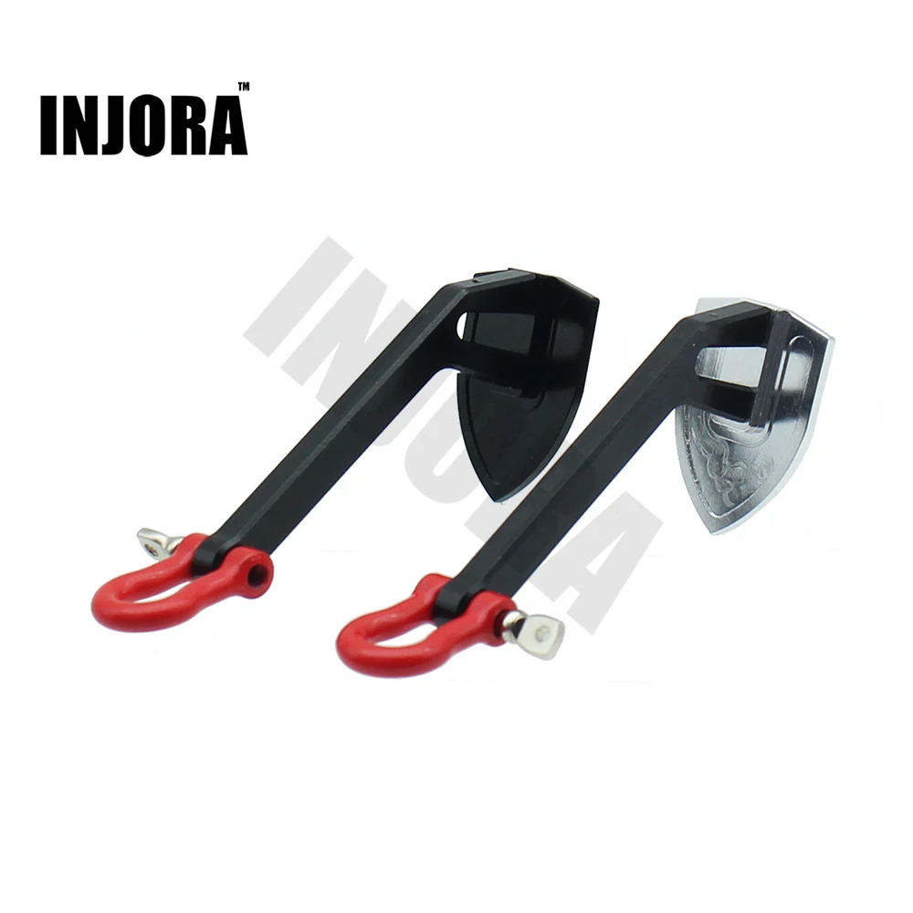 INJORA Metal Winch Anchor Earth Anchor Decor Tool for 1/10 RC Crawler Car Axial SCX10 90046 D90 Tamiya CC01 TRX4