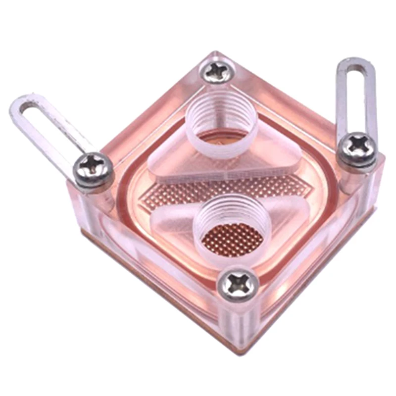 Chipset Waterblock Computer raffreddamento ad acqua acrilico trasparente generale Northbridge Block per Computer CPU Block