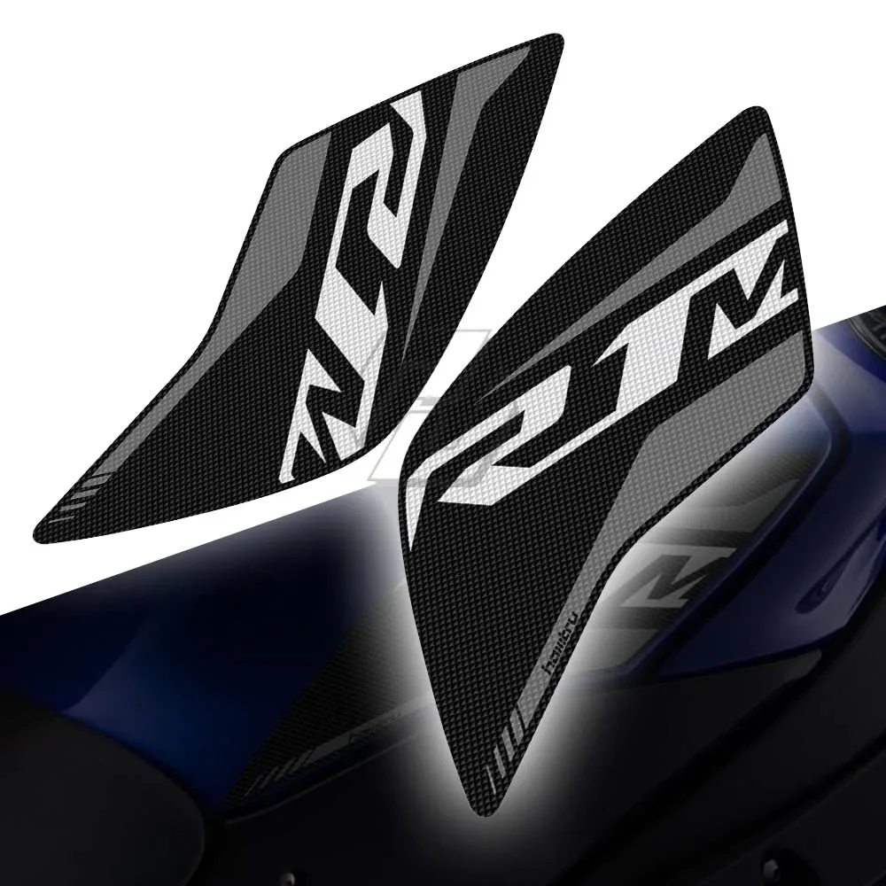 

Для Yamaha YZF R1M 2015-2019 мотоциклетная боковая накладка на бак, защитные наколенники, резиновые аксессуары для мотоцикла