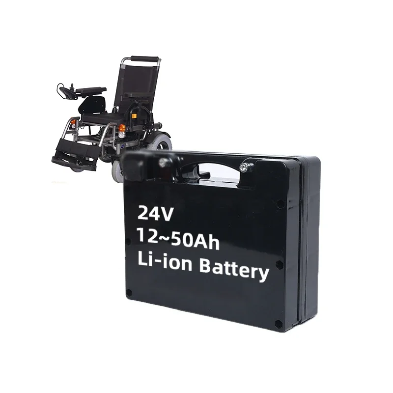 

24V Waterproof and explosion-proof large capacity electric wheelchair battery 24v 12ah ~ 50ah