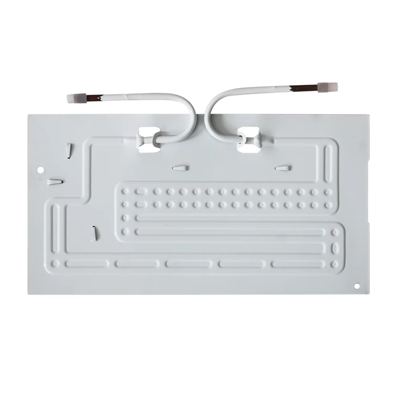 Aluminum Refrigerator Evaporator Flat Plate Evaporator Freezer Cool Plate with Capillary 40X21