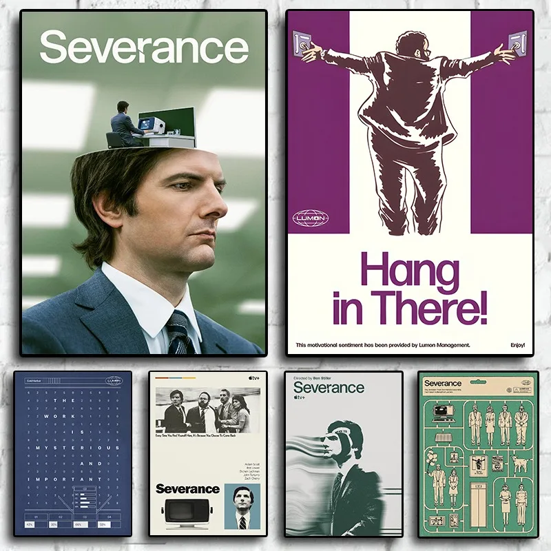 Minimalist Severance Dylan G Quotes 2025 Hot TV Series Retro Poster Canvas Painting Wall Art Pictures Home Interior Decor