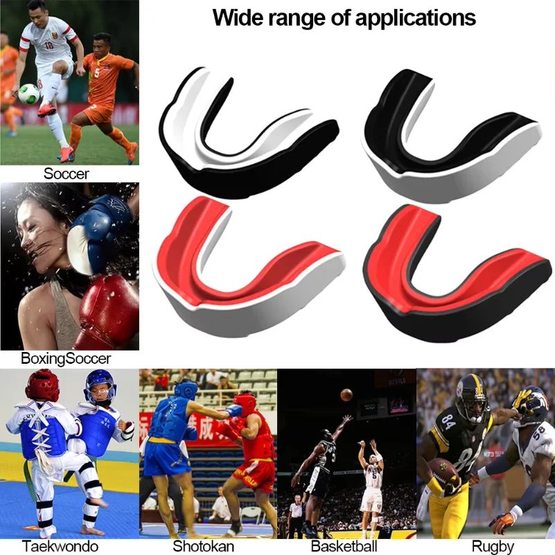 Professional Sports Mouthguard Muay Thai Boxing Training Tooth Protection Fighting Tooth Guard Taekwondo Tooth Brace Protection