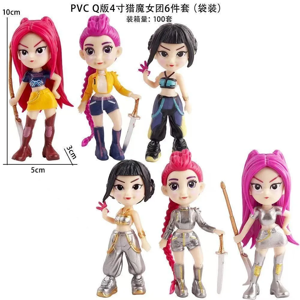 Nieuwe 2026 Kpop Demon Hunters Blind Box Monster Hunt Handgemaakt Model Action Figure Mystery Box Collectible Verrassingscadeau voor fans