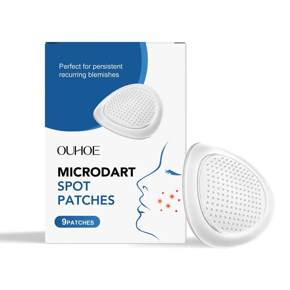 9 patches Anti-ance Patch Hydrocolloid Ance Patch Microneedle Skin Care Professional Invisible Acne Acne Absorbing Patch Healing