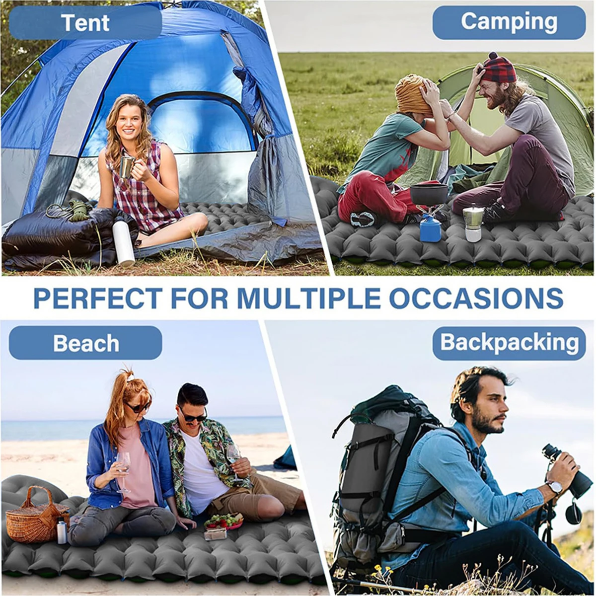Şişirilebilir yatak, açık hava - Outdoor Camping Mattress incelemesi ve fiyatı