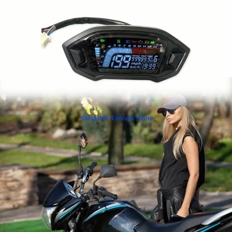 A70F Motorrad-Instrumentenblock mit hoher Schlagfestigkeit für Leistung – Detail 10