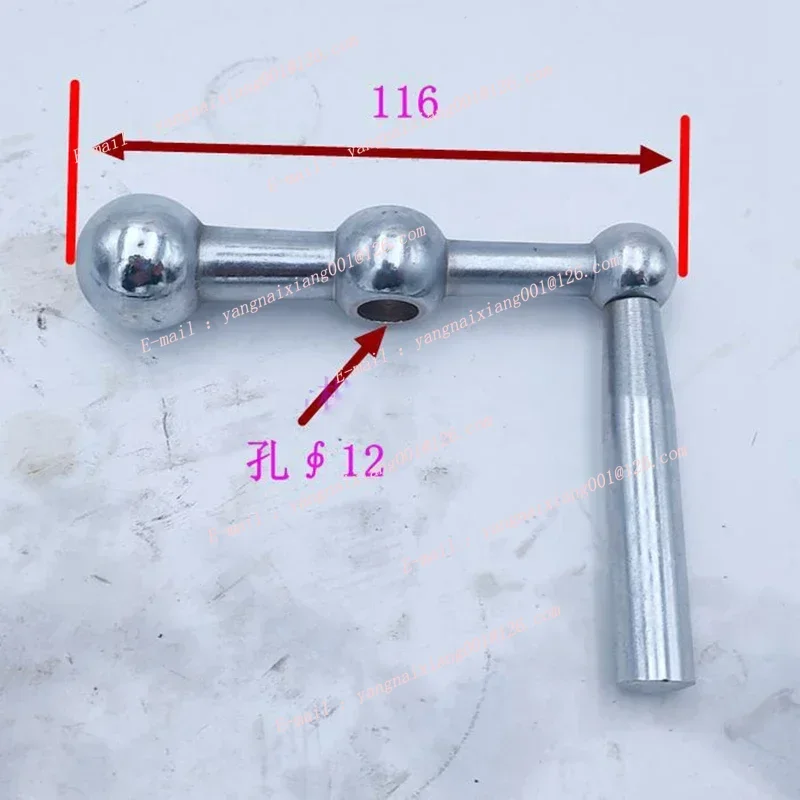 6132/6140/6150 3 Bóng Tay Cầm Trung Pallet Vít Tay Cầm Lỗ Chân Lông Đường Kính 10/12/14/15Mm máy Công Cụ Tiện Phụ Kiện