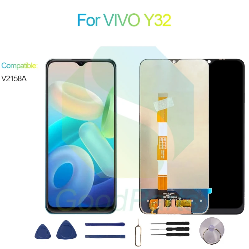 

For VIVO Y32 LCD Display Screen 6.51" V2158A For VIVO Y32 Touch Digitizer Assembly Replacement