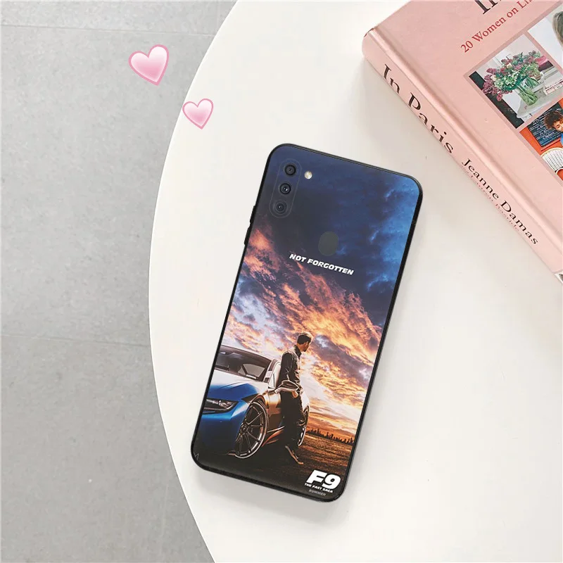 Phone Case for Samsung a24 a20e a21s a22 a23 a25 a11 a12 a13 a14 a15 a10 a30 Fast Furious 9 Michelle Soft Black Silicone Cover