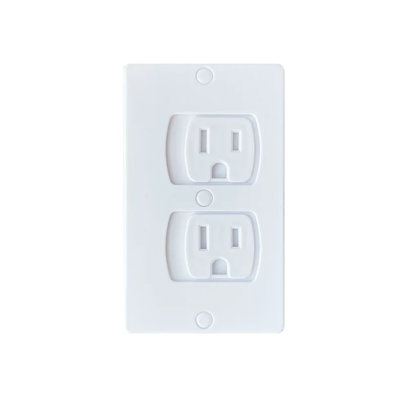 LNHF 24 حزمة من أغطية المخرج الكهربائي ذاتية الإغلاق للوحات مقبس الحائط الآمنة المقاومة للأطفال