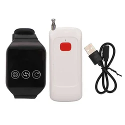 Téléavertisseur sans fil pour soignants, transmission longue distance, système d'appel sans fil pour infirmière, bouton SACButton, bouton d'appel étanche pour la maison