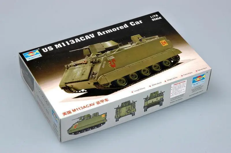 

Trumpeter 1/72 07237 Американский бронированный автомобиль M113ACAV