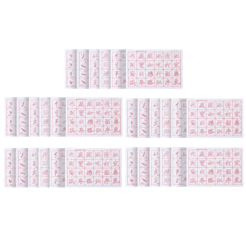 

Книга для практики китайской каллиграфии, утолщенные листы для письма, ручка-кисть, тренировочная тетрадь, художественные канцелярские принадлежности, почерк