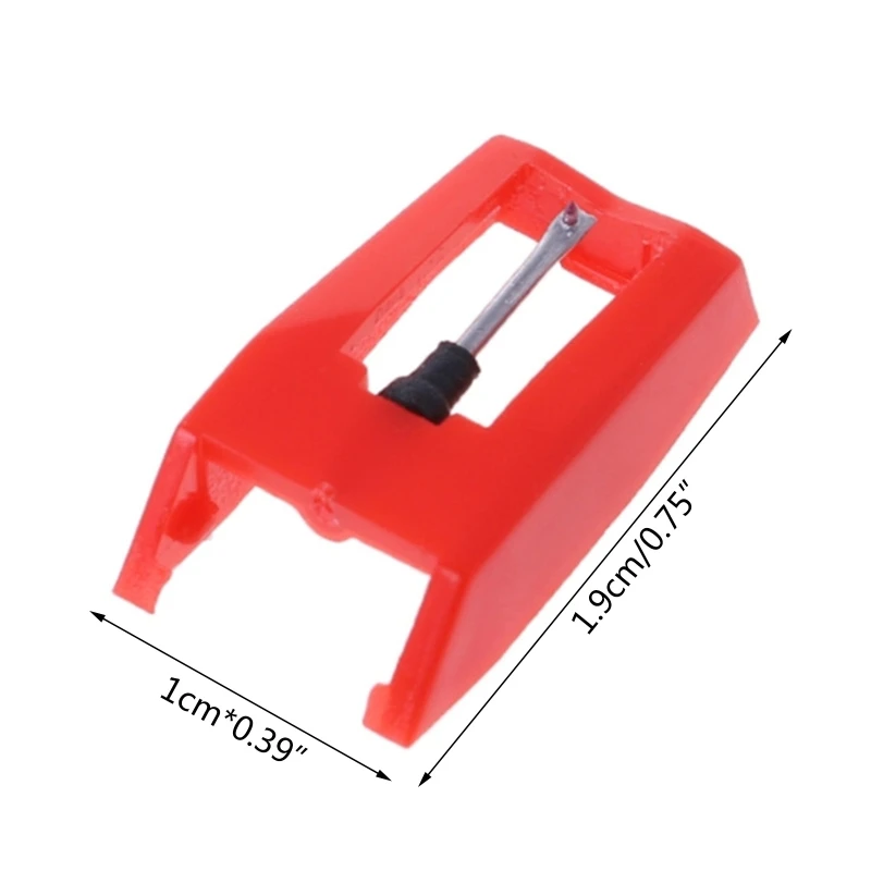 3 قطعة خرطوشة الفونوغراف ستايلس لاعب مسجل الإبر استبدال ل Victrola أيون كروسلي مشغل تسجيلات من الفينيل لاعب مسجل LP الفونوغراف