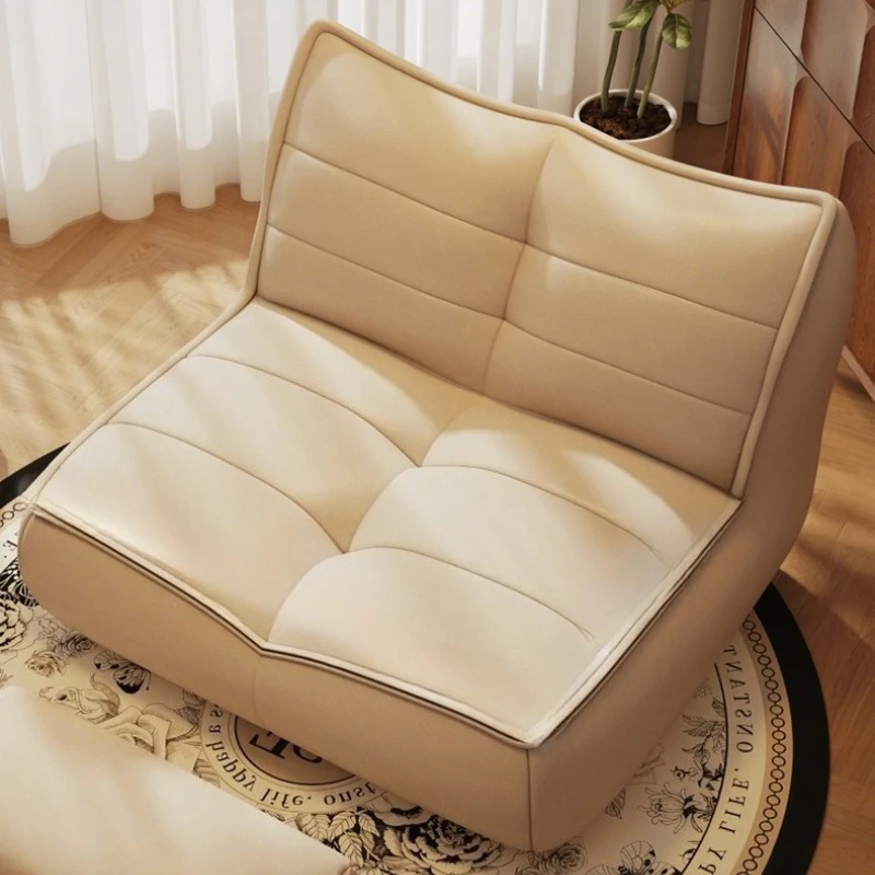 Lazy sofa small apartment living room reclining and sleeping tatami rental room single balcony leisure nest recliner