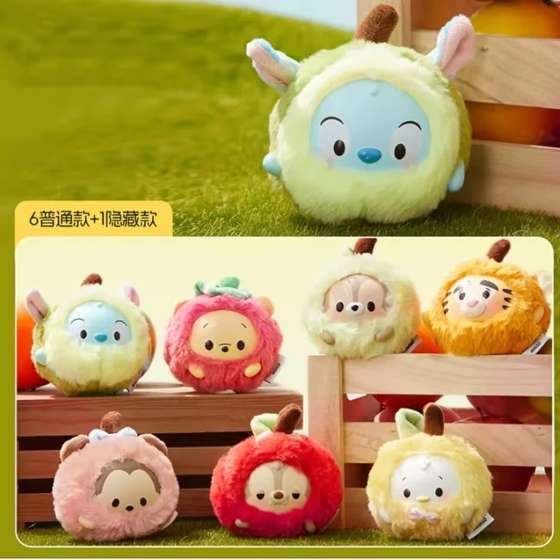 New Miniso Disney Ufufy Fruit Collection Vinyl Plush Blind Box - Trendy Surprise Toy Gift Sfor Girls Garage Kit Pendant Ornament