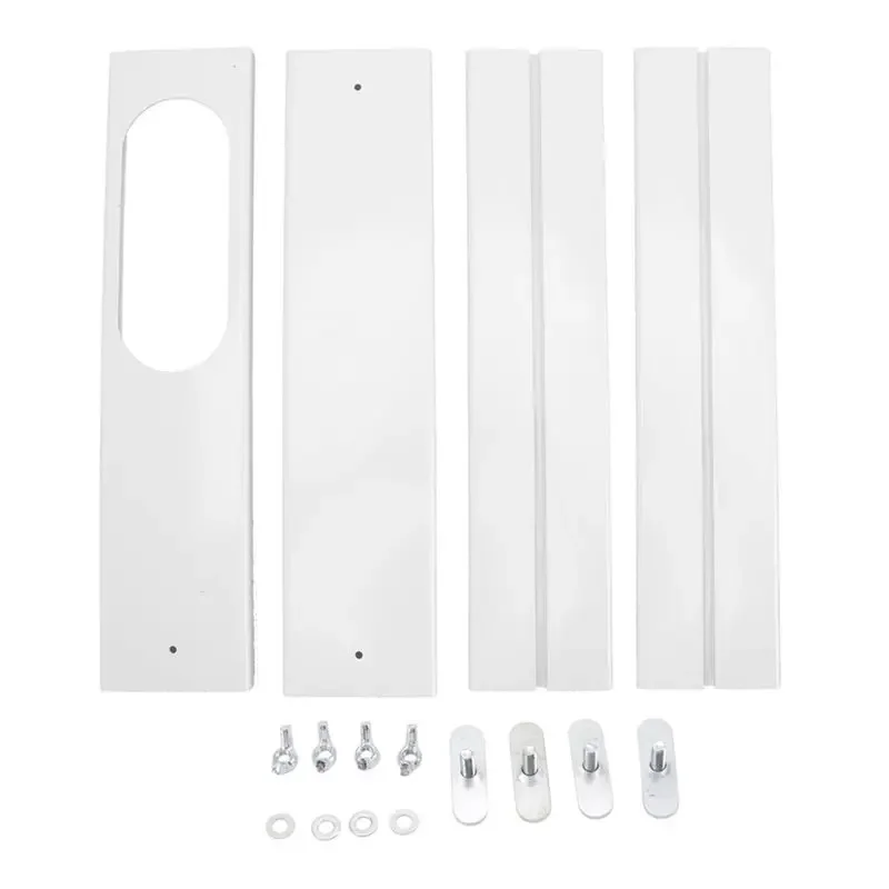 [B25B!】 4PCS Portable Air Conditioner Window Kit Sliding Window Sealing Panels Universal AC Vent Kit Easy Install No Drilling