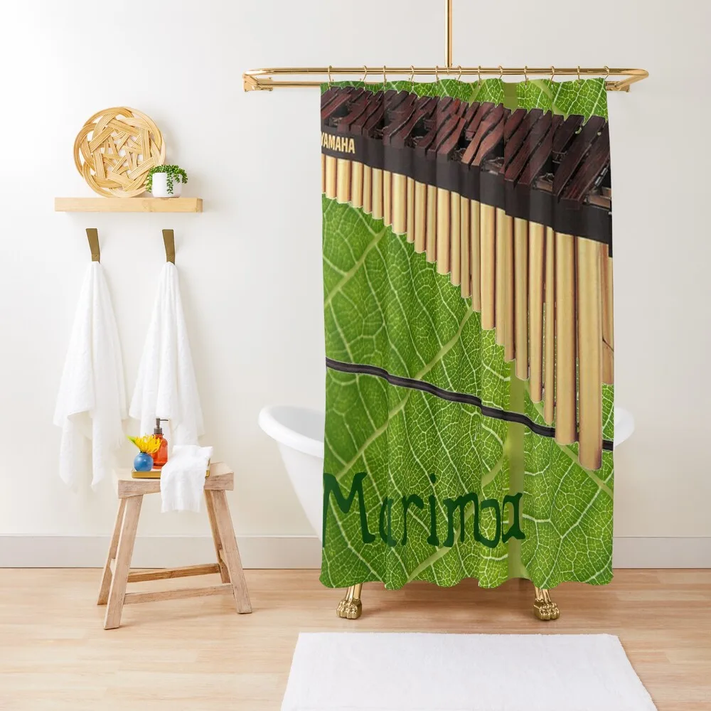 

Marimba Marimba Shower Curtain Window Bathroom Fabric For Bathroom Bathroom Accessorys Curtain