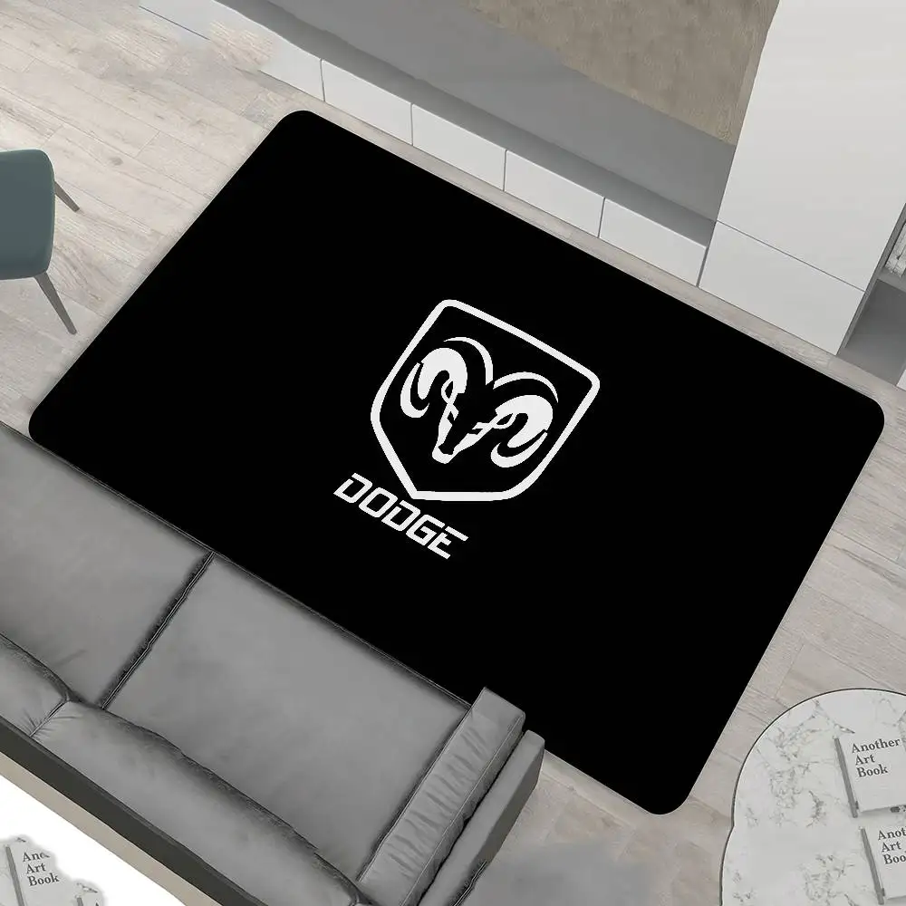 D-Dodges Hallway Carpet Non-Slip Laundry Room Mat Laundry Decor Balcony Child Living Room Bedside Area Rugs