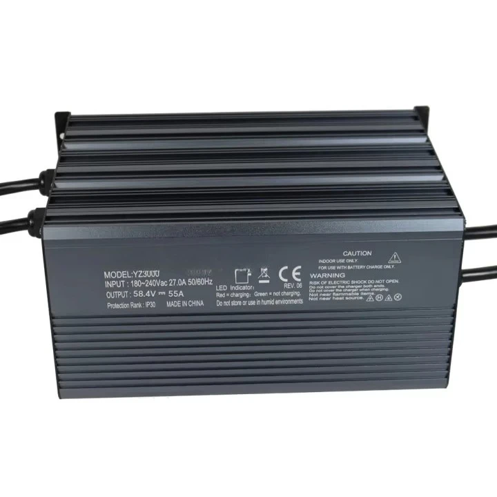 

Зарядное устройство для литиевых батарей YZPOWER 58,4 В 50 А Lifepo4 для аккумуляторов для гольф-каров 16 с 48 В