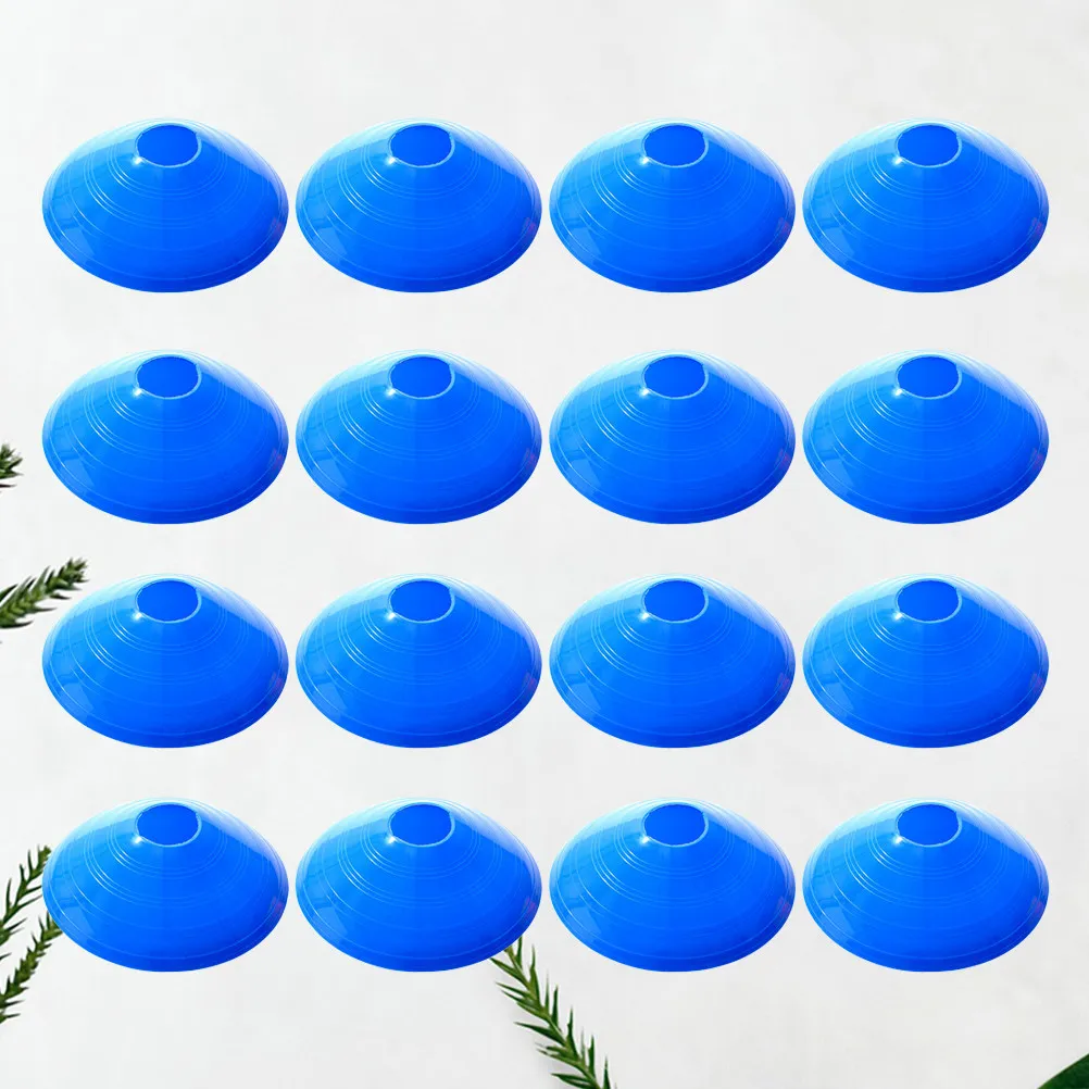 

24pcs Football Training Marker Discs Cone Lightweight Durable Soccer Practice Discs For Outdoor Sports Drills Training Field