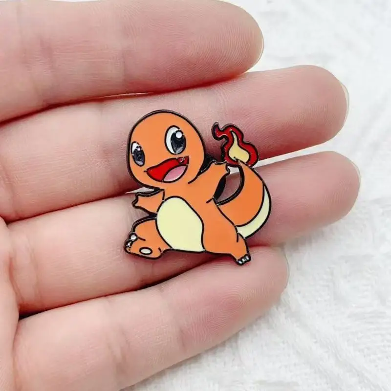 8pcs alloy drip oil cartoon baby peripheral brooch badge, the best choice for gifts view 5
