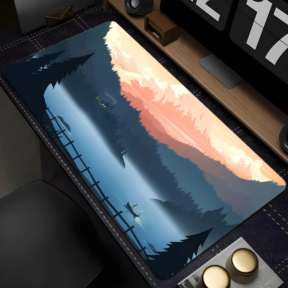 

Digital Art Large Computer Gaming Accessories MousePads Desk Mats Anti-slip Laptop Soft Mice Pad