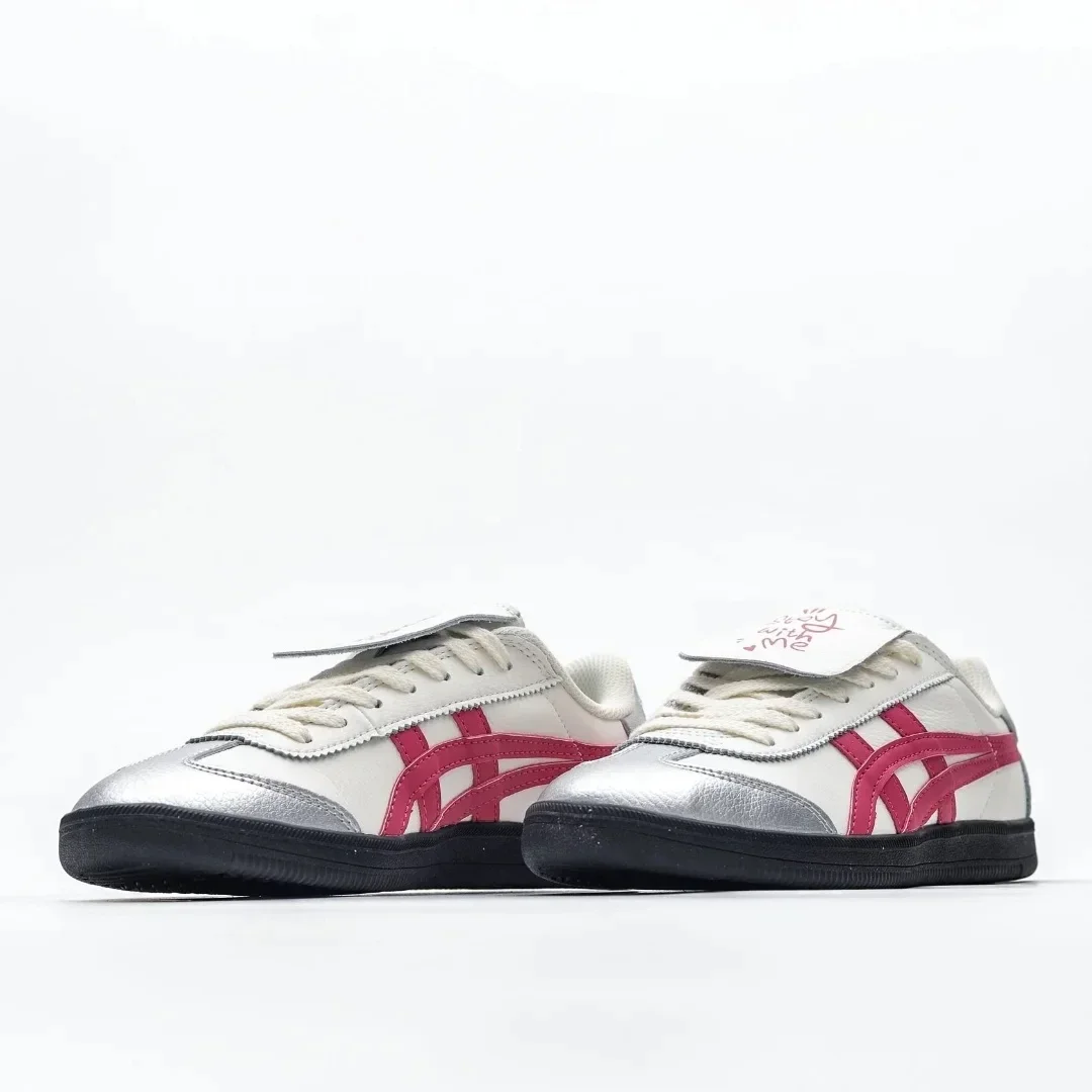 Onitsuka Tiger Tokuten Original Women Running Shoes PINK Cushion Stability Aics GEL Running Breathable Sport Sneakers