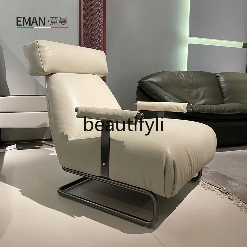 2003 Modern Living Room Lounge Chair Designer Single Sofa Chair Minimalist Lazy Recliner