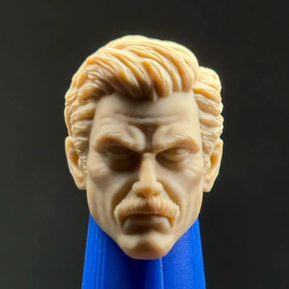 【30days Made】1/12 Scale Male Soldier Antihero Agent Frank Unpainted Head Sculpt Accessories Fit 6''Action Figure Model MCF Toys