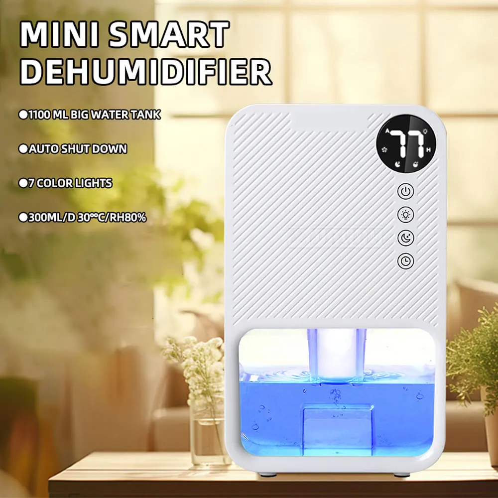 Household dehumidifier, Dehumidifier, small dehumidifier, drying bedroom, mini dehumidifier, moisture-proof