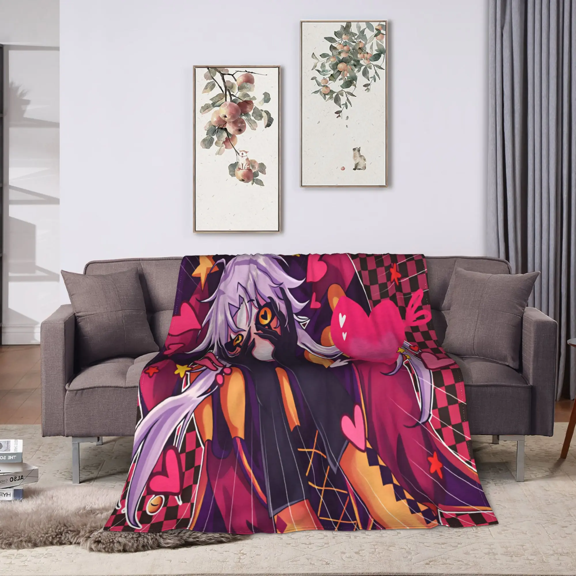 The Freak Circus  Blanket Quality Warm  Throw Blanket Winter Girls Boys Couch Chair Sofa Bed Aesthetic Bedspread