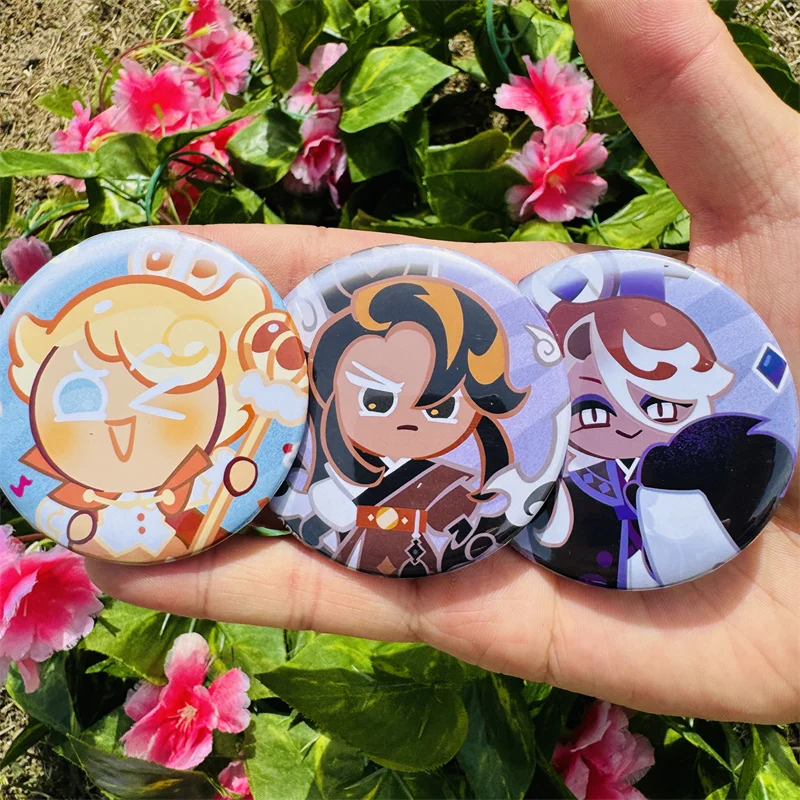 Spiel Anime Cookie Run: Kingdom Cosplay Kostüme SPTE verzinnt Pin Abzeichen Zubehör Prop