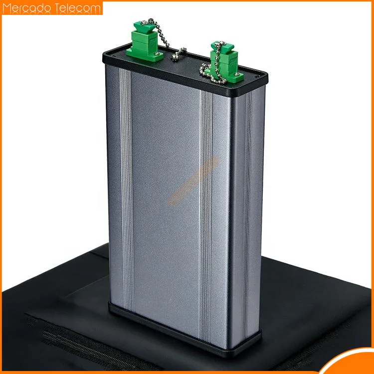 OTDR launch cable box 500M metal housing FC SC UPC APC Single mode 9/125um 1310/1550nm Bare fiber OTDR Dead Zone Eliminator