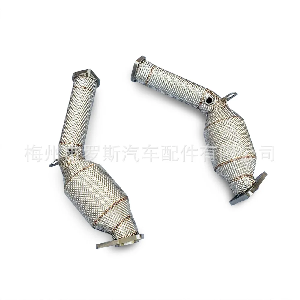 

Suitable for Infiniti G37 3.7 2009-2016 Heat shield Stainless steel exhaust downpipe