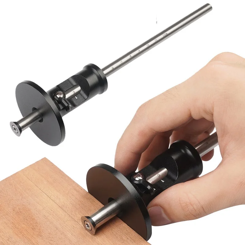 Woodworking European style scriber Blade Scribing Precision Marking Gauge Ruler Adjustable Tools Replacement Cutters Wheel