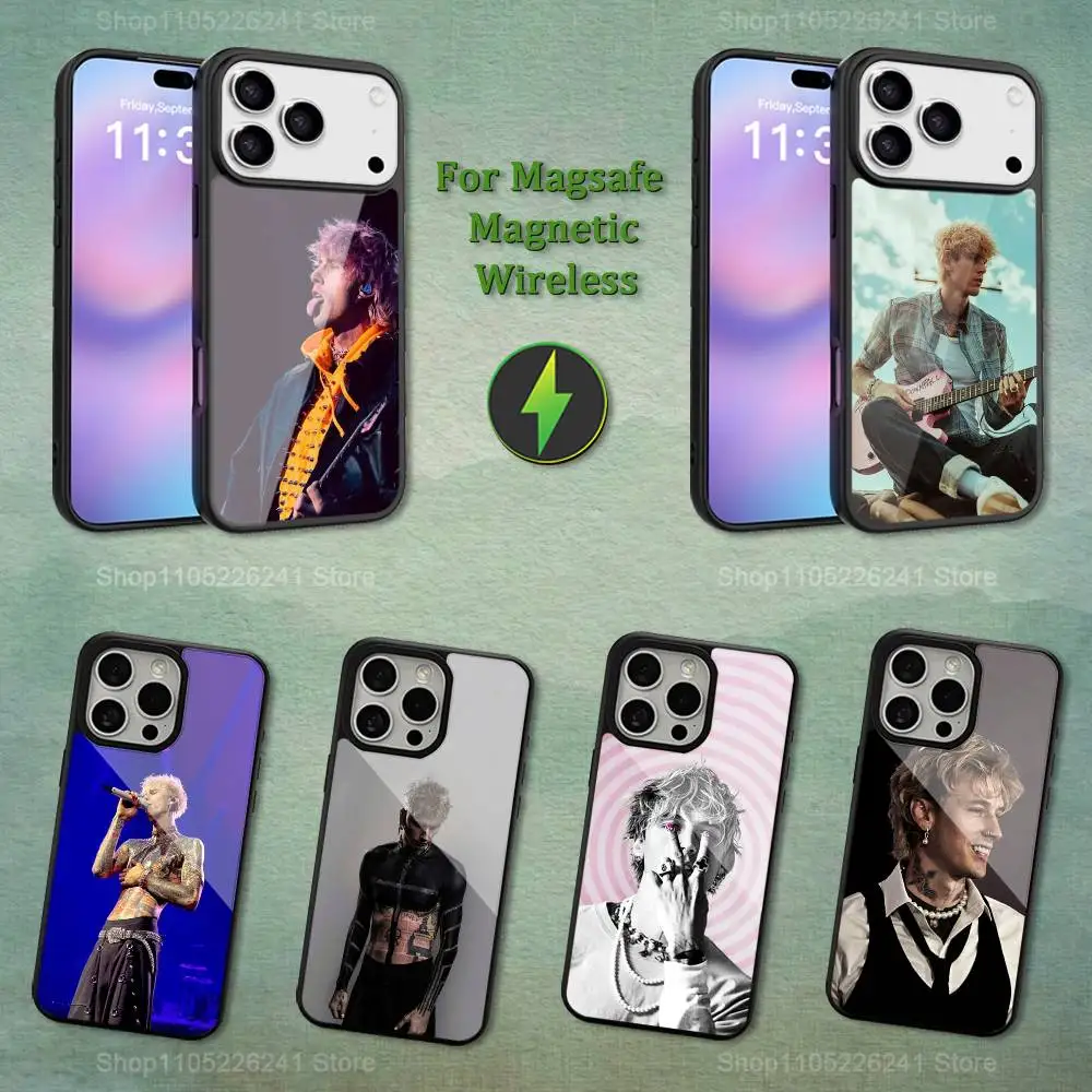 

M-Machines G-Gun K-Kellys Phone For iPhone 17,14,11,15,16,13,12,Pro,Max,For Magsafe,Plus,Mini, Magnetic Wireless Charging Case