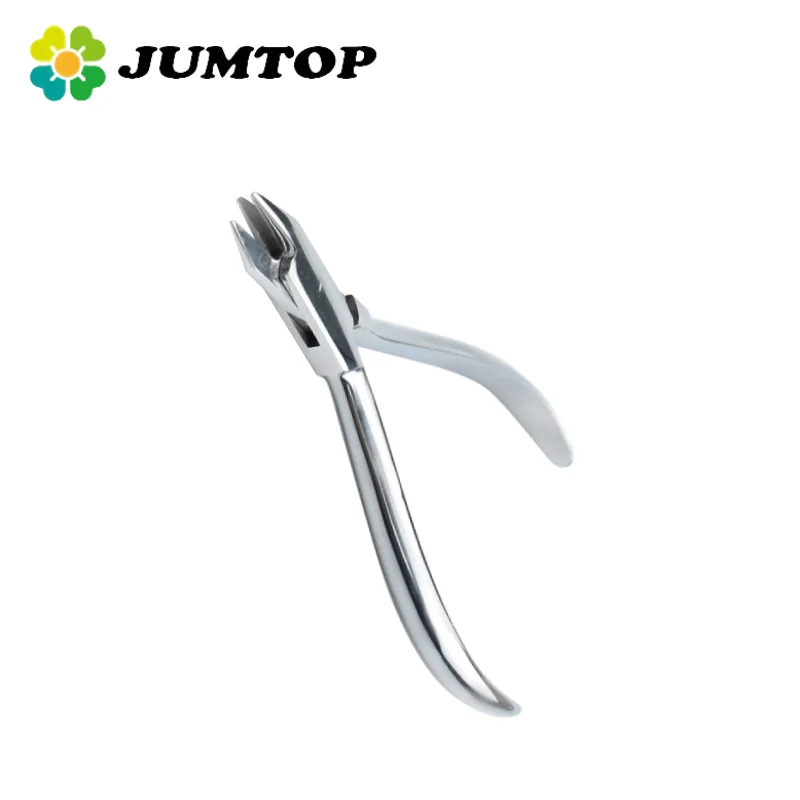 JUMTOP Dental Orthodontic Plier Three Prong Pliers Bend Form Arch Wire Tool Stainless Steel Dentist Tools