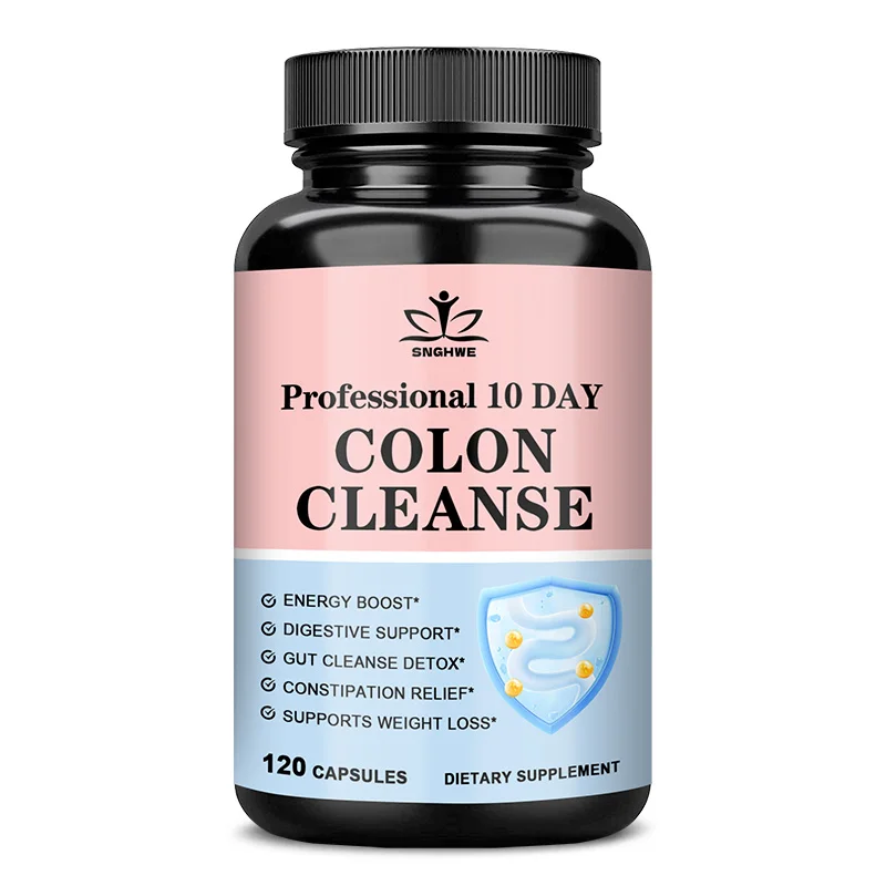 Gut & Colon Cápsulas de limpieza de 15 días para colon general, regulación digestiva y mantenimiento de la salud intestinal, alivio del estreñimiento