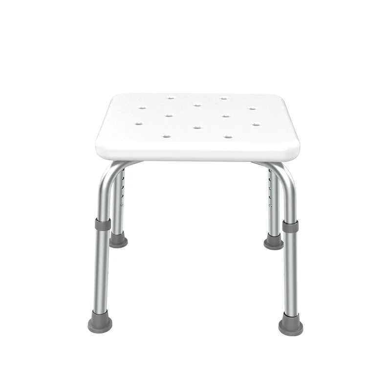 

Табурет для ванной комнаты, ванной и душа, стул для купания пожилых людей, алюминиевый сплав, регулируемый по высоте, водонепроницаемый