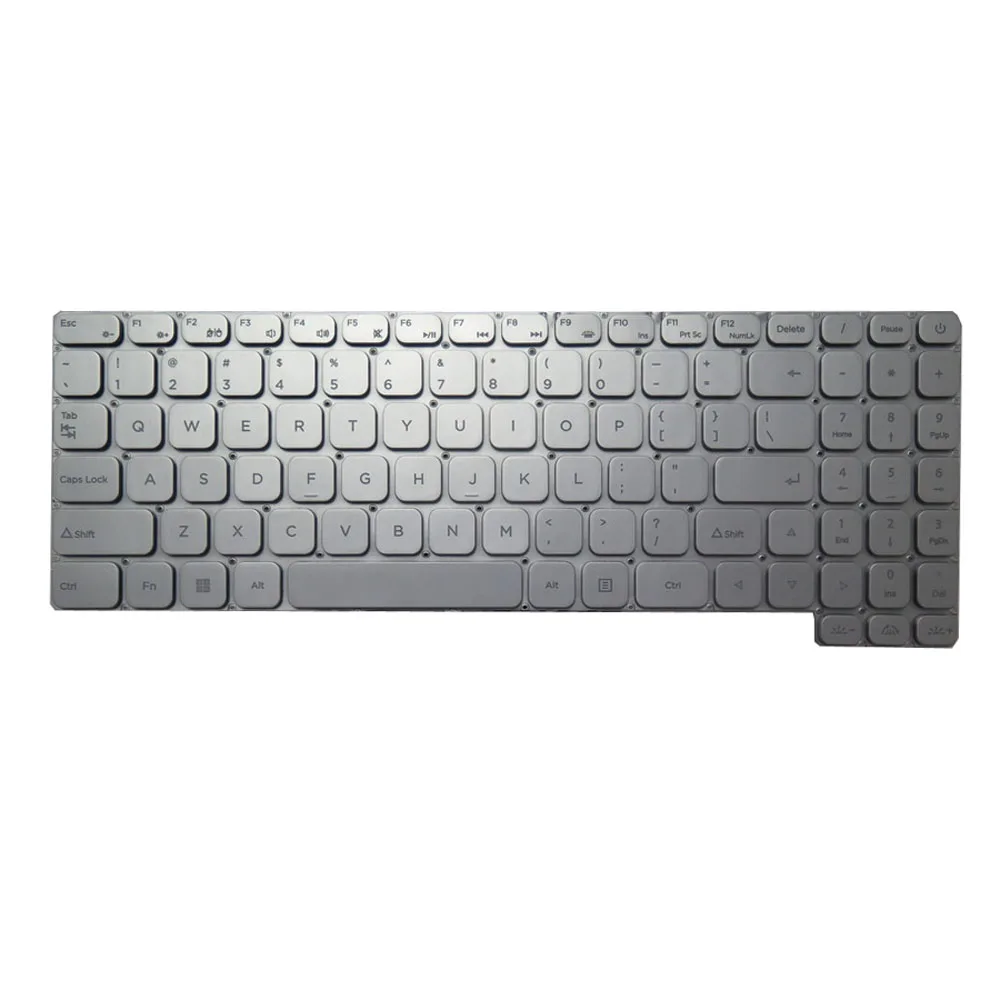 Laptop Backlit Keyboard SCDY-340-2-3 YXT-91-71 English US Silver New