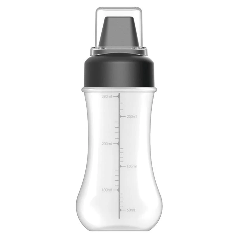 

5 Hole Squeeze Type Sauce Bottle for Jam Mayonnaise Oil Safe Resin Durable