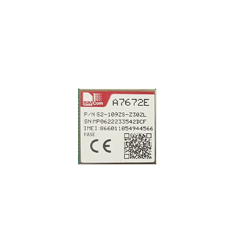 10pcs SIMCOM A7672E A7672E-FASE Support GPS SIMCOM LTE Cat1 module Support LTE-FDD/GSM/GPRS/EDGE LCC+LGA form factor for Europe