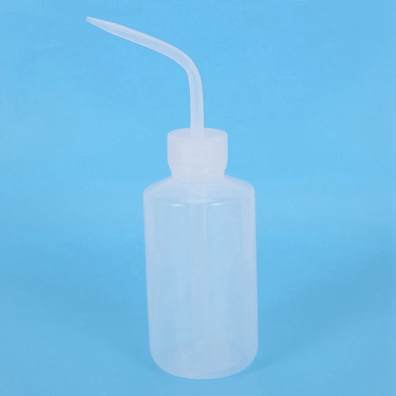 2025-5X 250ML 8OZ Capacity Tattoo Wash Clear White Plastic Green Soap Squeeze Bottle