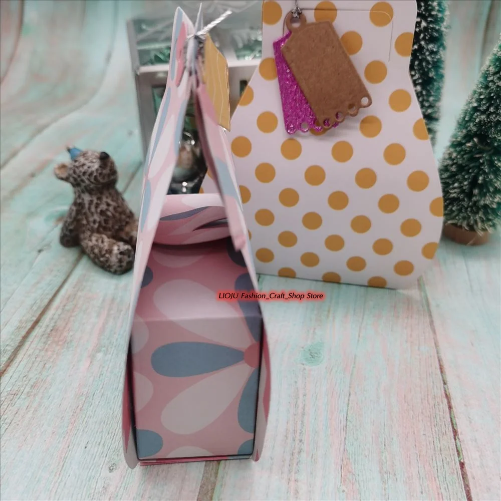 Gift Candy Box Dies Scrapbooking Die Cuts Embossing Dies Cut Stencils Paper Photo Card Craft Decoration Crafts