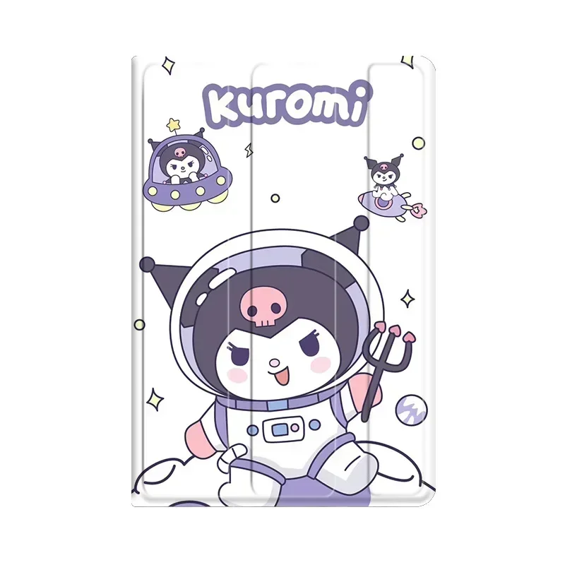 

Sanrio Kuromi with Pen Slot for IPad 9th 10.2 Air 2021 10.2 Mini 5 Air 4 10.9 11 Silicone Protective Case IPad Pro 11 Inch Cover