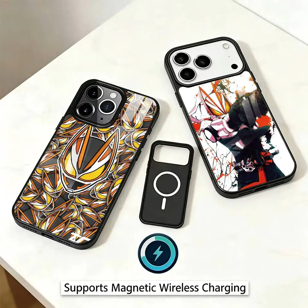Kamen Rider Geats Phone Case For iPhone17,16,15,14,13,12,11 Plus,Pro Magnetic Supports Magnetic Wireless Charging